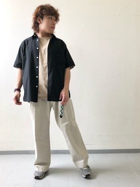 さとすけさん（メンズ・163cm）の夏コーディネート