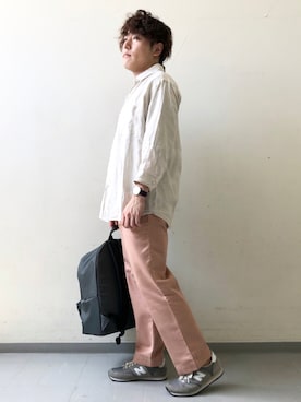 「WILD THINGS（ワイルドシングス）のアイテム（バッグ）」を使った、さとすけさん（メンズ・163cm）の夏コーディネート
