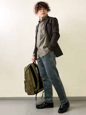 さとすけさん（メンズ・163cm）の秋コーディネート