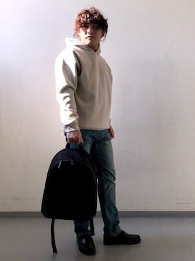 「GEAR3（ギアスリー）のアイテム」を使った、さとすけさん（メンズ・163cm）の秋コーディネート