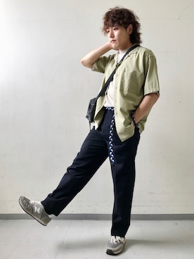 さとすけさん（メンズ・163cm）の夏コーディネート