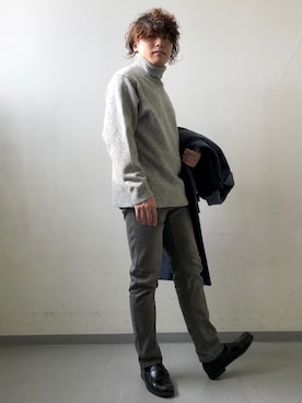 さとすけさん(メンズ・163cm)の冬コーディネート