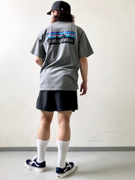 「VANS（バンズ）のアイテム（その他）」を使った、さとすけさん（メンズ・163cm）の夏コーディネート