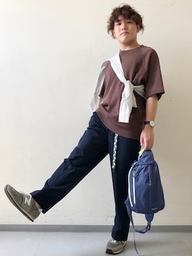 「FORK&SPOON（フォークアンドスプーン）のアイテム（その他）」を使った、さとすけさん（メンズ・163cm）の夏コーディネート