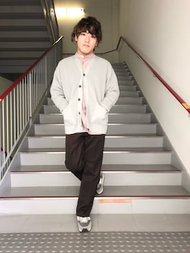 さとすけさん（メンズ・164cm）の冬コーディネート