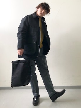 「GEAR3（ギアスリー）のアイテム」を使った、さとすけさん（メンズ・163cm）の秋コーディネート