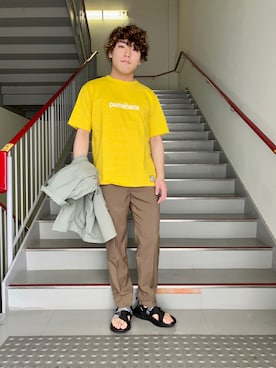 さとすけさん（メンズ・164cm）の夏コーディネート