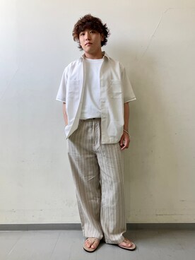 「URBAN RESEARCH（アーバンリサーチ）のアイテム（アクセサリー）」を使った、さとすけさん（メンズ・164cm）の夏コーディネート