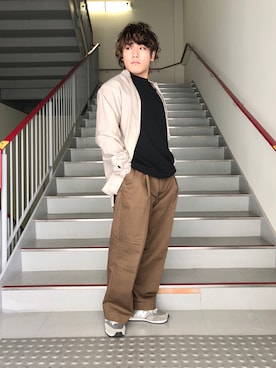 さとすけさん（メンズ・164cm）の春コーディネート