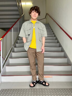 さとすけさん（メンズ・164cm）の春コーディネート