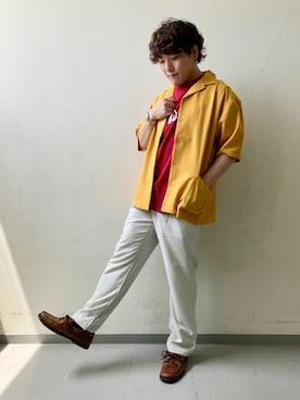 さとすけさん（メンズ・164cm）の夏コーディネート