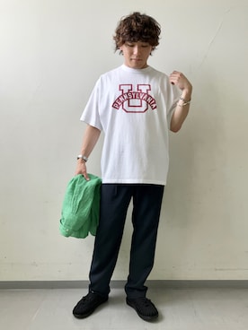 「URBAN RESEARCH（アーバンリサーチ）のアイテム（アクセサリー）」を使った、さとすけさん（メンズ・164cm）の夏コーディネート