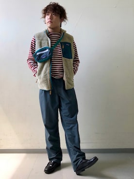 さとすけさん（メンズ・163cm）の秋コーディネート