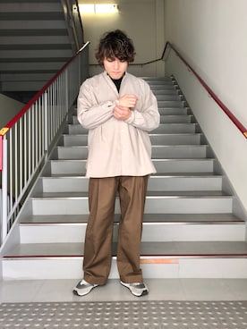 さとすけさん（メンズ・164cm）の春コーディネート