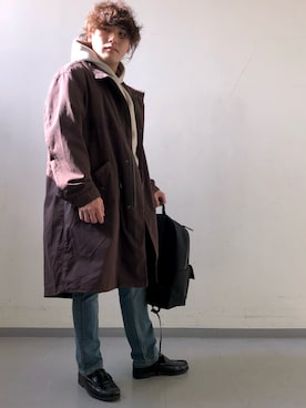 「FORK&SPOON（フォークアンドスプーン）のアイテム（その他）」を使った、さとすけさん（メンズ・163cm）の冬コーディネート