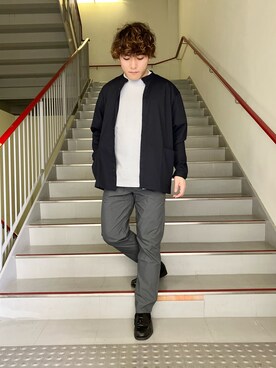 さとすけさん（メンズ・164cm）の春コーディネート