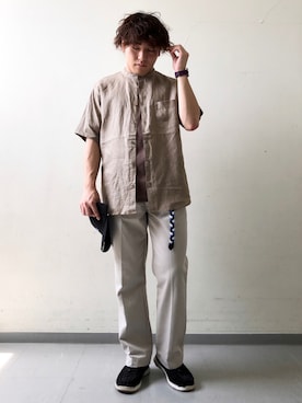 さとすけさん(メンズ・163cm)の夏コーディネート