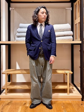 さとすけさん（メンズ・163cm）の春コーディネート