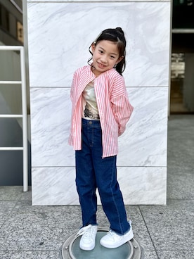 *hina*さん（キッズ・120cm）の春コーディネート