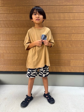 「Birthday（バースデイ）のアイテム」を使った、tototo.さん（キッズ・122cm）の夏コーディネート