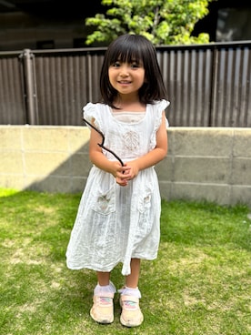 「Birthday（バースデイ）のアイテム」を使った、tototo.さん（キッズ・100cm）の夏コーディネート
