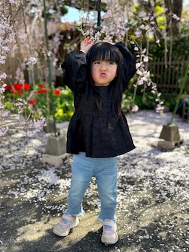 「pairmanon（ペアマノン）のアイテム」を使った、sakuto/itoさん（キッズ・100cm）の春コーディネート