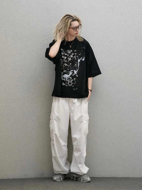 【COOL TOUCH FABRIC】Super big graphic T-shirts/スーパービッググラフィックTシャツ