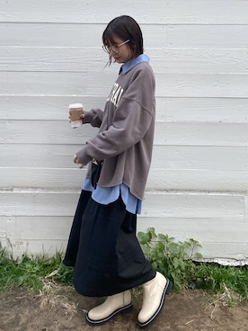 おかじ(ま)さん（レディース・160cm）の冬コーディネート