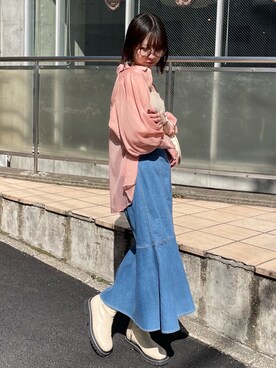 おかじ(ま)さん（レディース・160cm）の春コーディネート