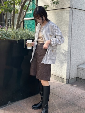 おかじ(ま)さん（レディース・160cm）の冬コーディネート