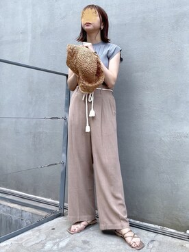 おかじ(ま)さん（レディース・160cm）の夏コーディネート