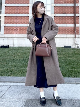 おかじ(ま)さん（レディース・160cm）の冬コーディネート