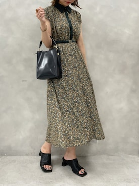 Web限定カラー有り 襟付きレトロワンピースを使った人気ファッションコーディネート Wear Web限定カラー有り 襟付きレトロワンピースを使った人気ファッションコーディネート Wear