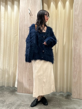 「ダテメガネ」｜おかじ(ま)さん（レディース・160cm）の秋コーディネート