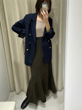 おかじ(ま)さん（レディース・160cm）の秋コーディネート