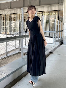 「natural couture（ナチュラルクチュール）のアイテム（その他シューズ）」を使った、おかじ(ま)さん（レディース・160cm）の春コーディネート