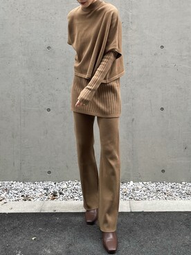 MKさん(レディース・163cm)の秋コーディネート