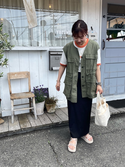 LOWRYS FARM 神戸三田プレミアムアウトレットwakanaさんのTシャツ/カットソーを使ったコーディネート - ZOZOTOWN