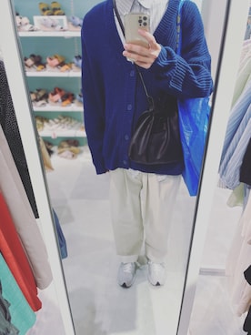 「RAGEBLUE（レイジブルー）のアイテム（ハンドバッグ）」を使った、towaさん（メンズ・176cm）の春コーディネート