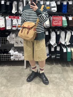 「BRADY（ブレディー）のアイテム」を使った、TaKさん（メンズ・162cm）の夏コーディネート
