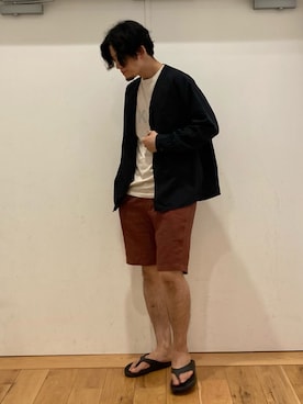 やまChanさん（メンズ・182cm）の夏コーディネート