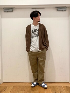 やまChanさん（メンズ・182cm）の春コーディネート