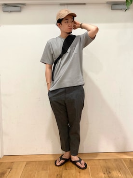 やまChanさん（メンズ・182cm）の夏コーディネート