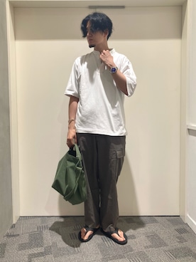 やまChanさん（メンズ・182cm）の夏コーディネート