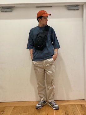 やまChanさん（メンズ・182cm）の夏コーディネート