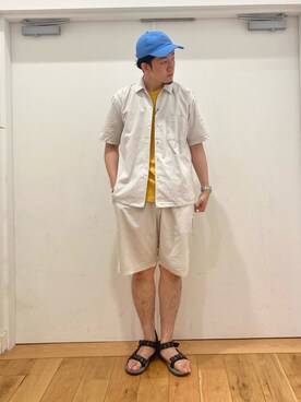 やまChanさん（メンズ・182cm）の夏コーディネート