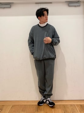 「WOOLRICH（ウールリッチ）のアイテム（パンツ）」を使った、やまChanさん（メンズ・182cm）の秋コーディネート