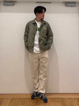 「アップリケ」｜やまChanさん（メンズ・182cm）の春コーディネート