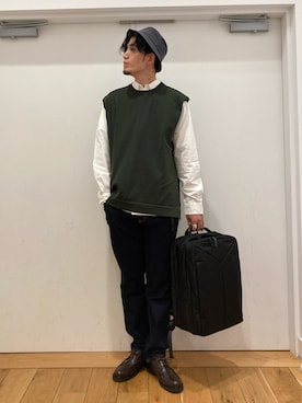 やまChanさん（メンズ・182cm）の春コーディネート