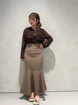 「アンブルネージュ」｜🍓ぴーはる🍓さん（レディース・148cm）の春コーディネート